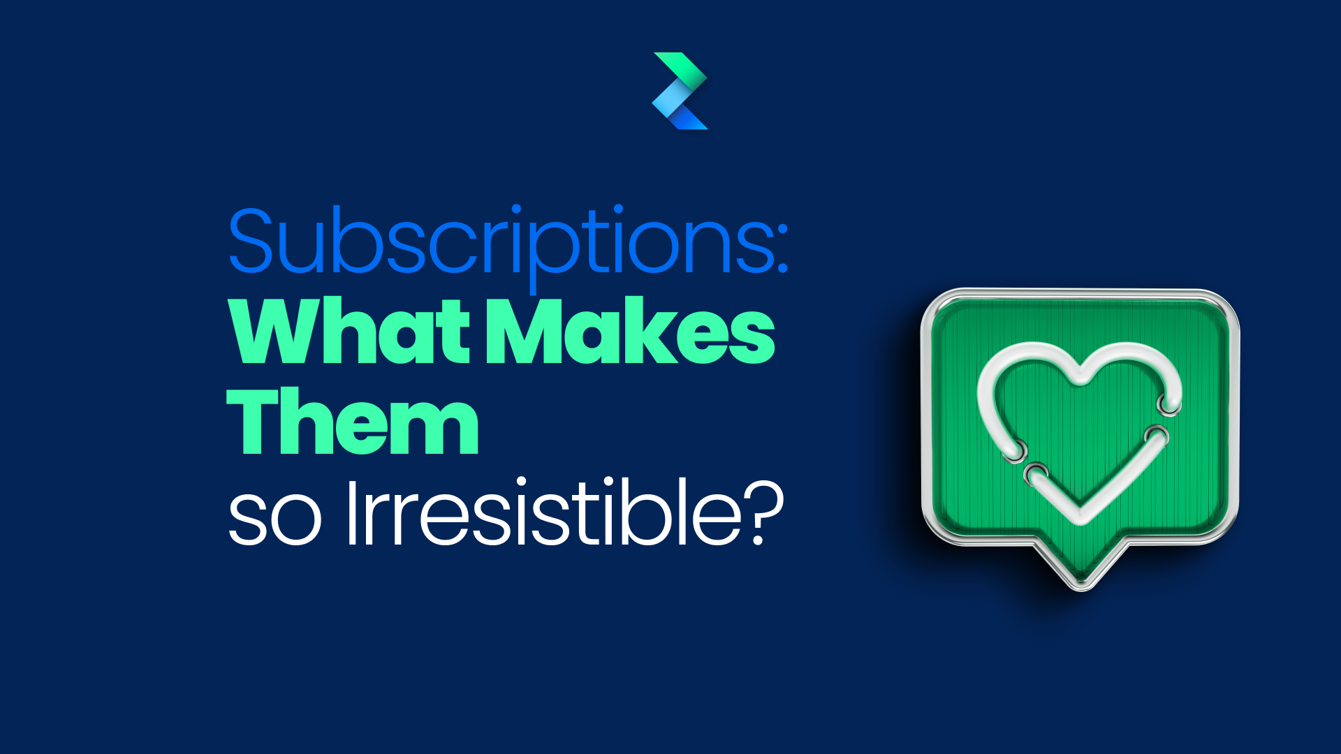 Subscriptions: What makes them so irresistible?