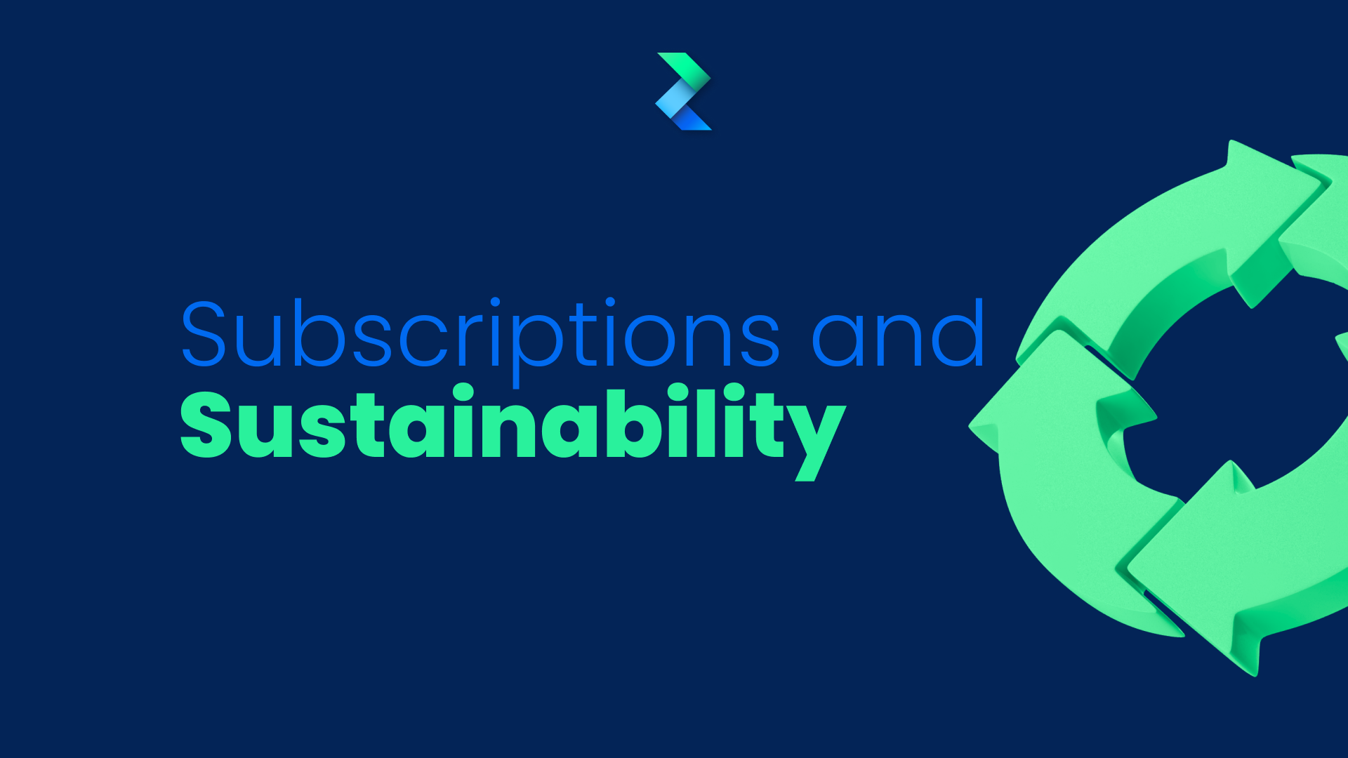 Subscriptions and Sustainability