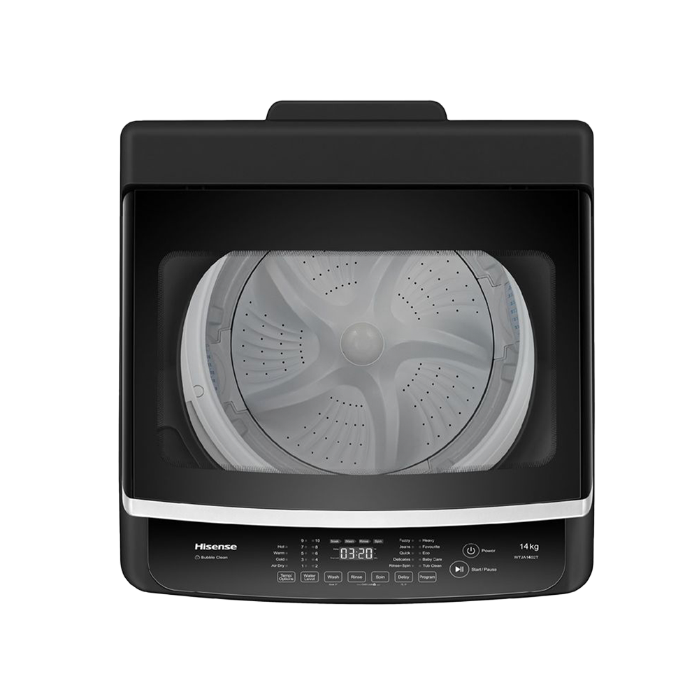 Hisense WTJA1402T 14 KG Titanium Top Loader