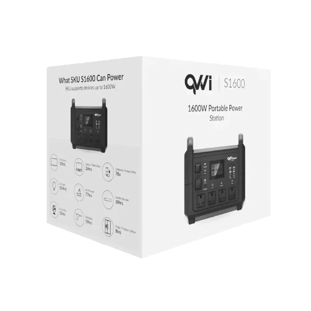 QVWI Portable Power 1600W