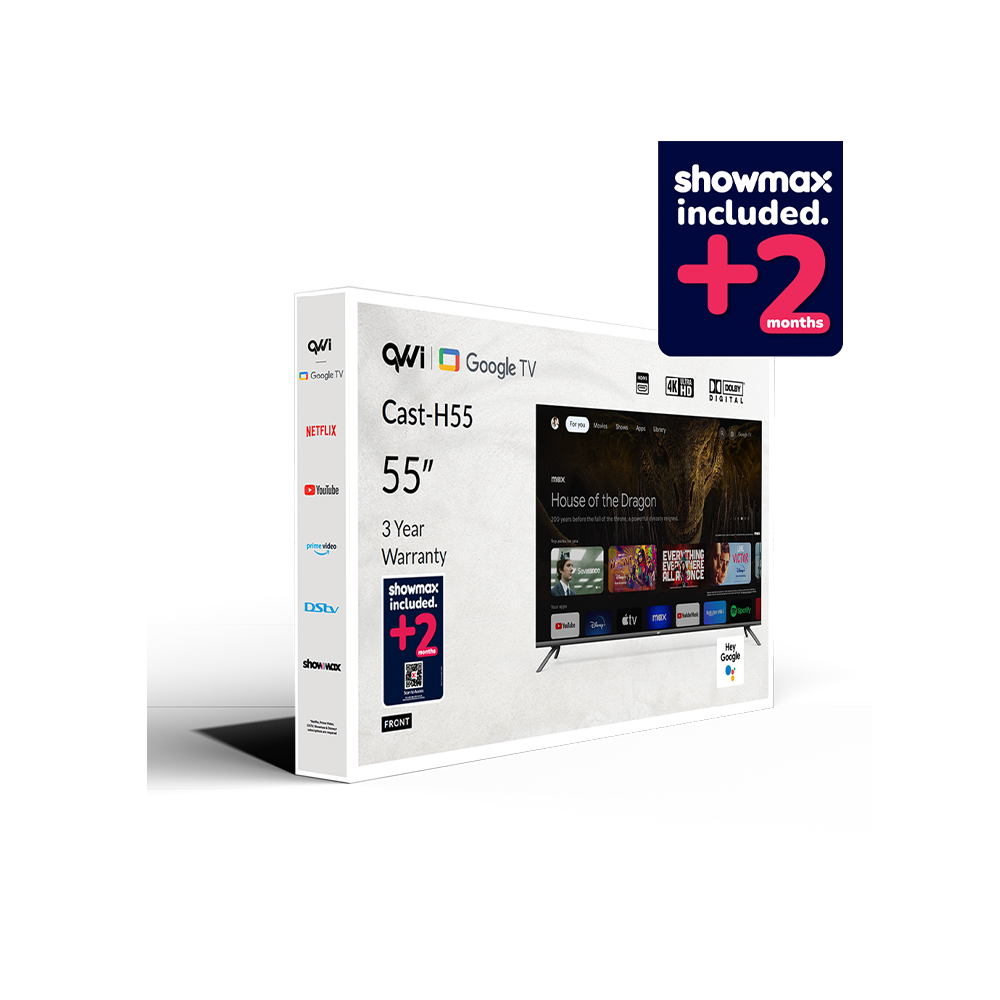 QVWI Cast H55" TV