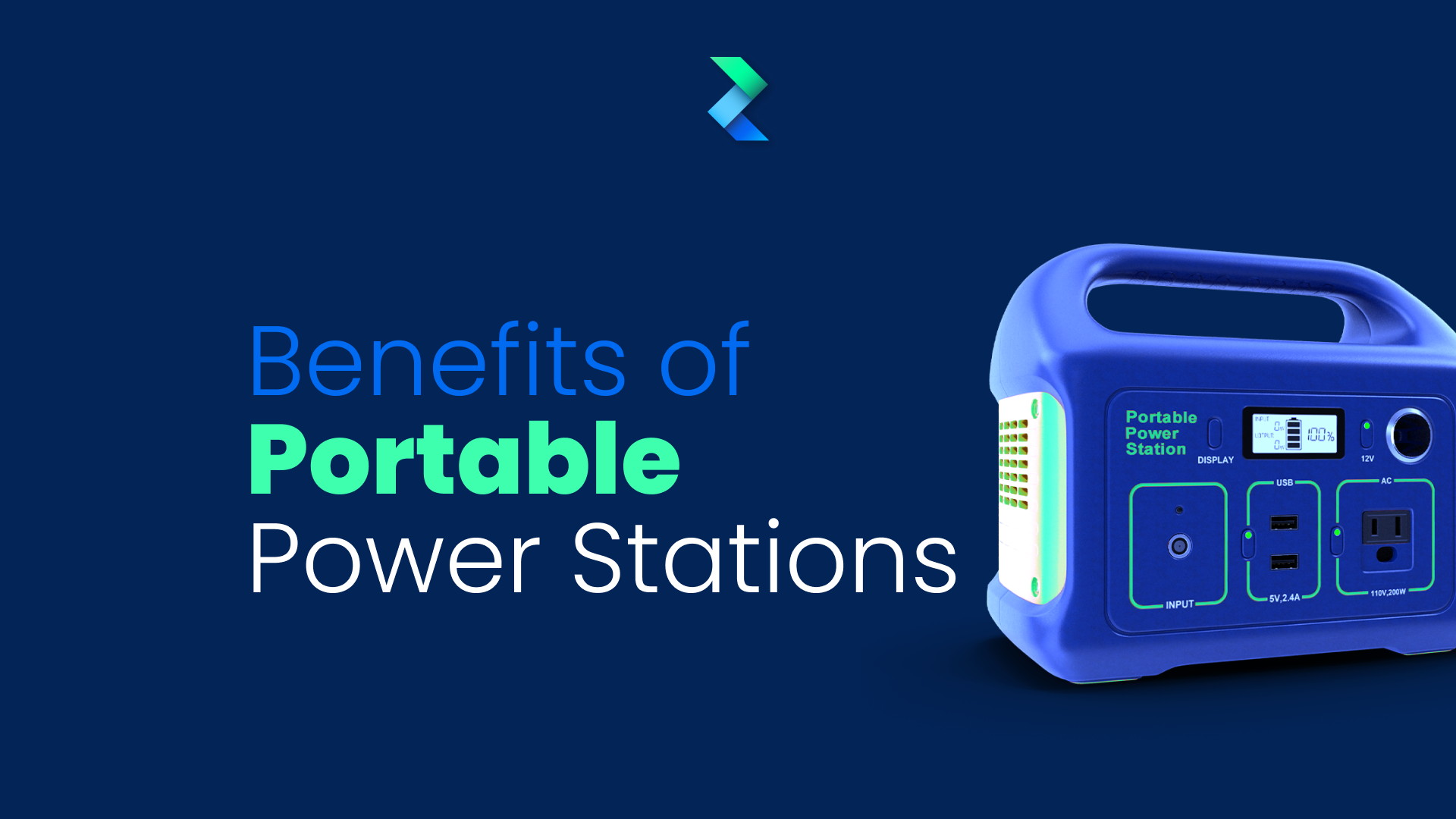 Benefits of Portable Power Stations