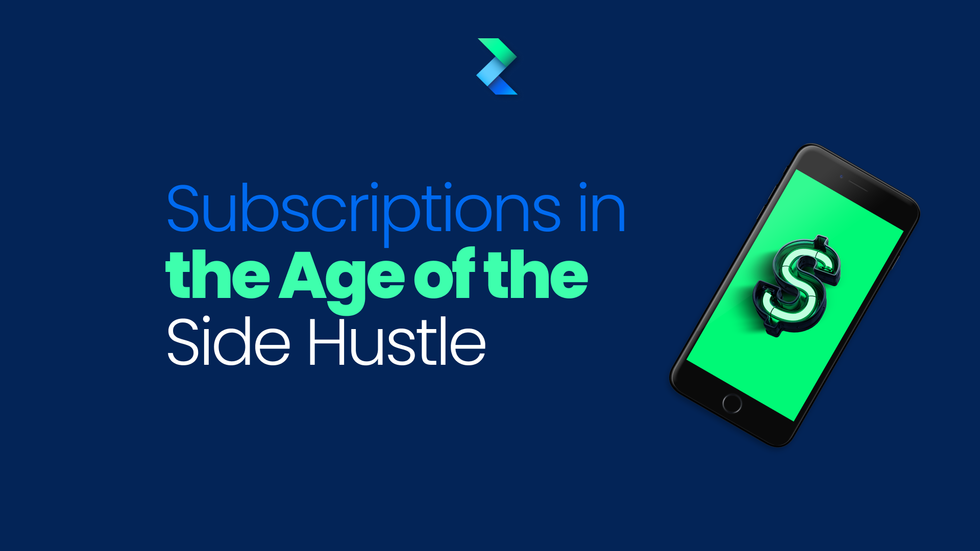 Subscriptions in the Age of the Side Hustle