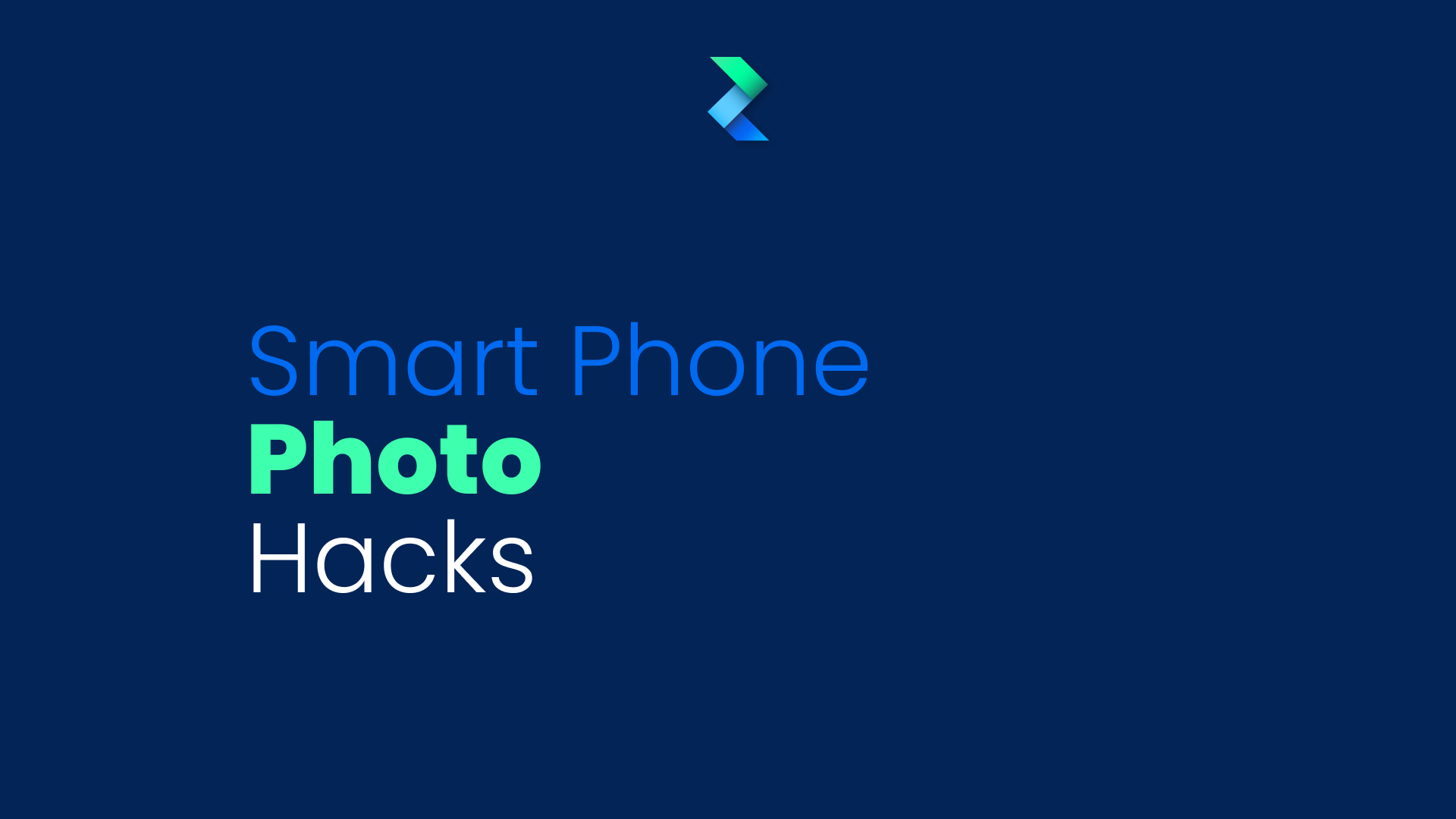 Smartphone Tips for Better Photos