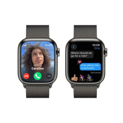 Apple Watch Series 9 GPS + Cellular 45Mm Stainless Steel Case With Milanese Loop