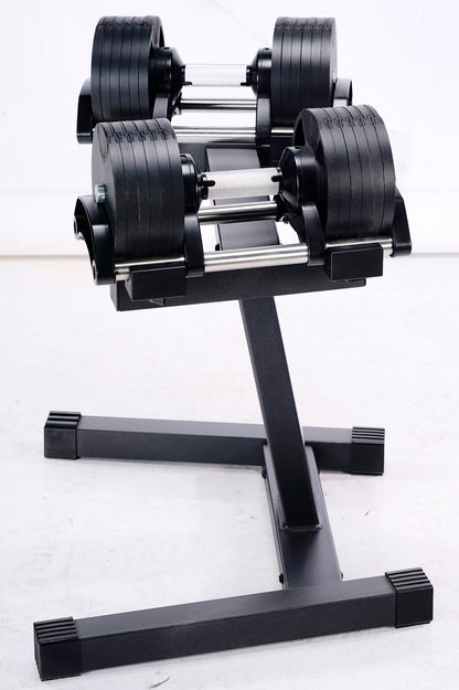 NRG Adjustable Bench, Rack and Dumbbell Set