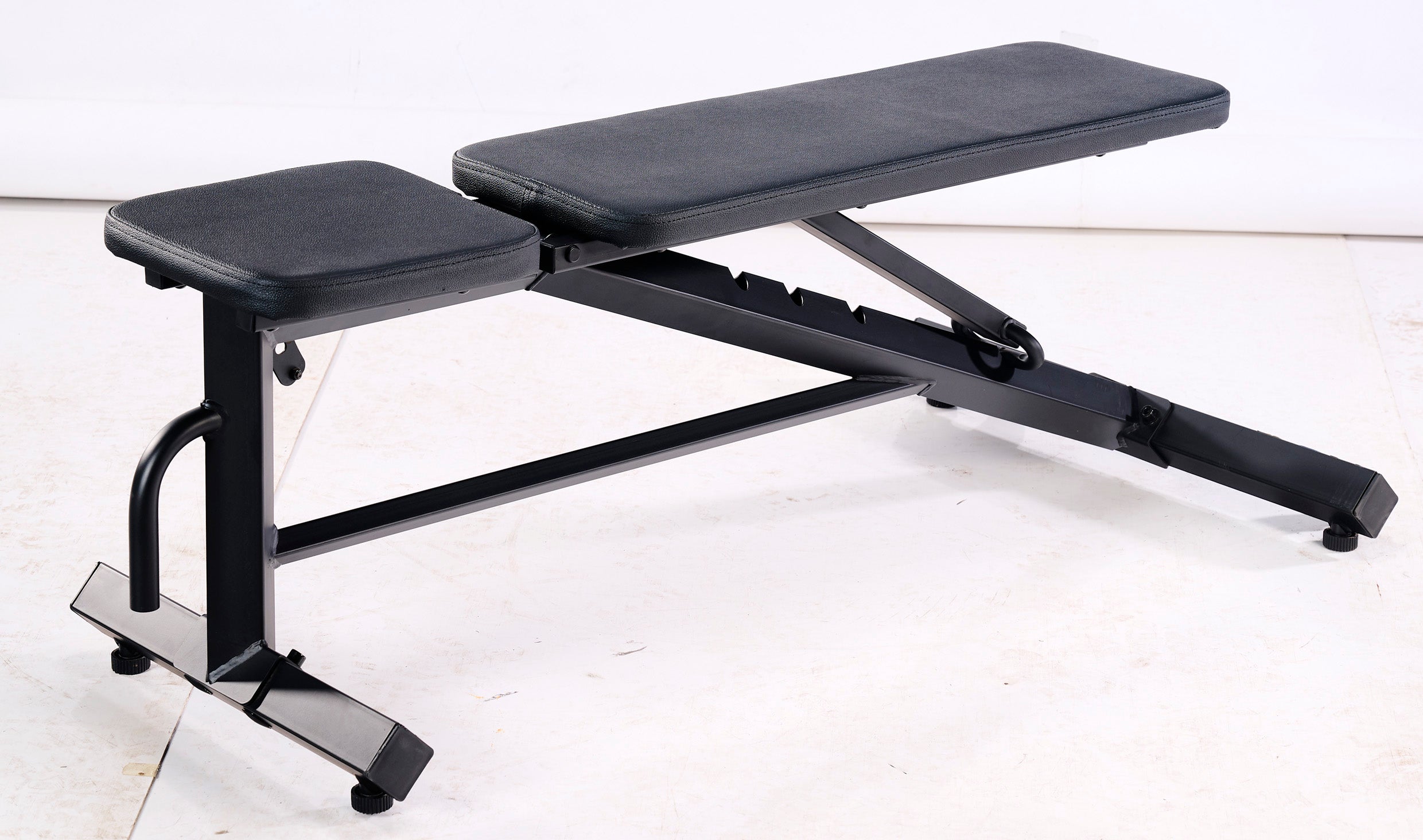 NRG Adjustable Bench, Rack and Dumbbell Set