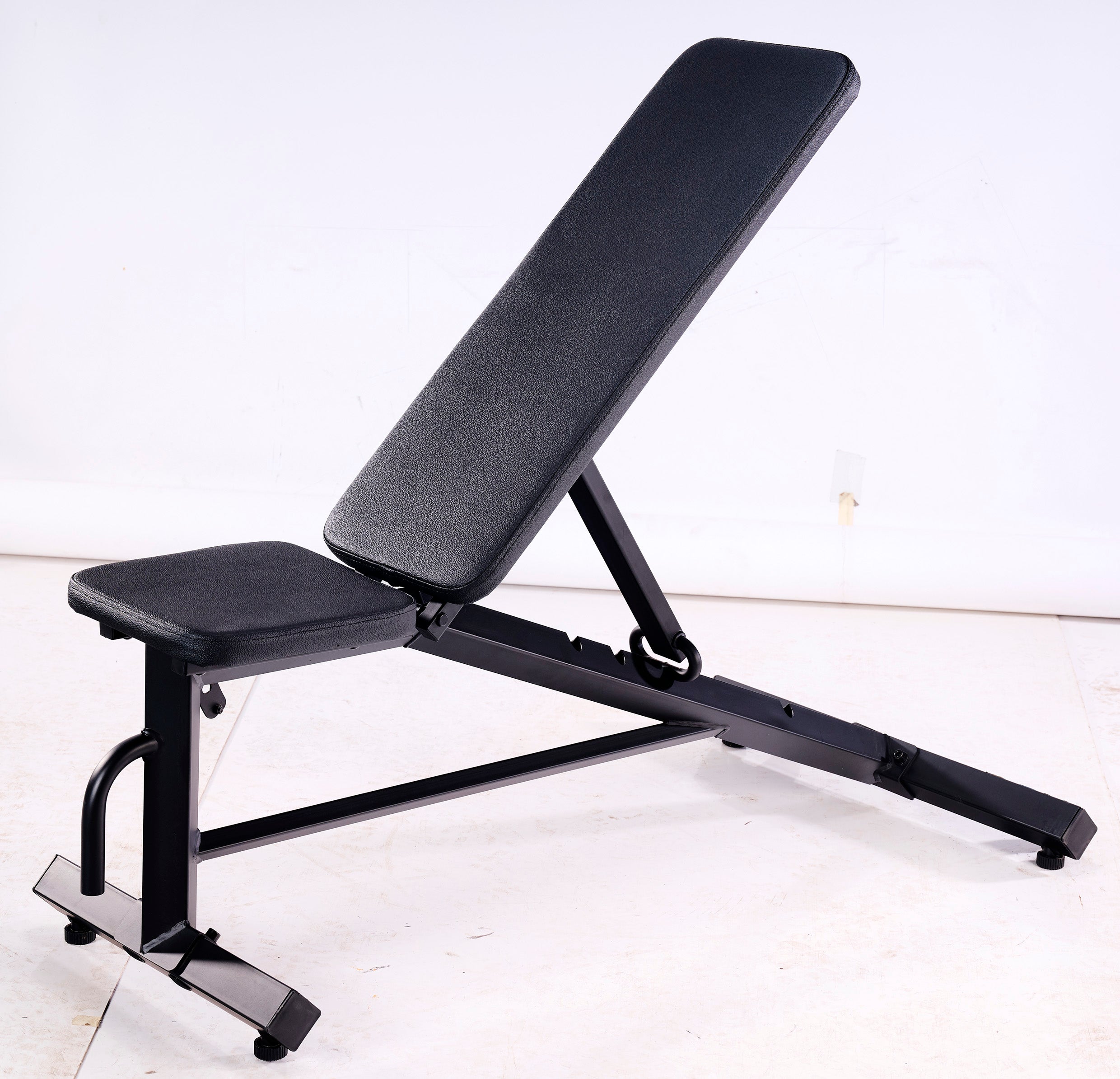 NRG Adjustable Bench, Rack and Dumbbell Set