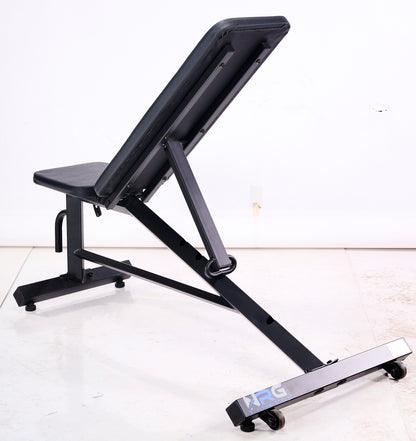 NRG Adjustable Bench, Rack and Dumbbell Set