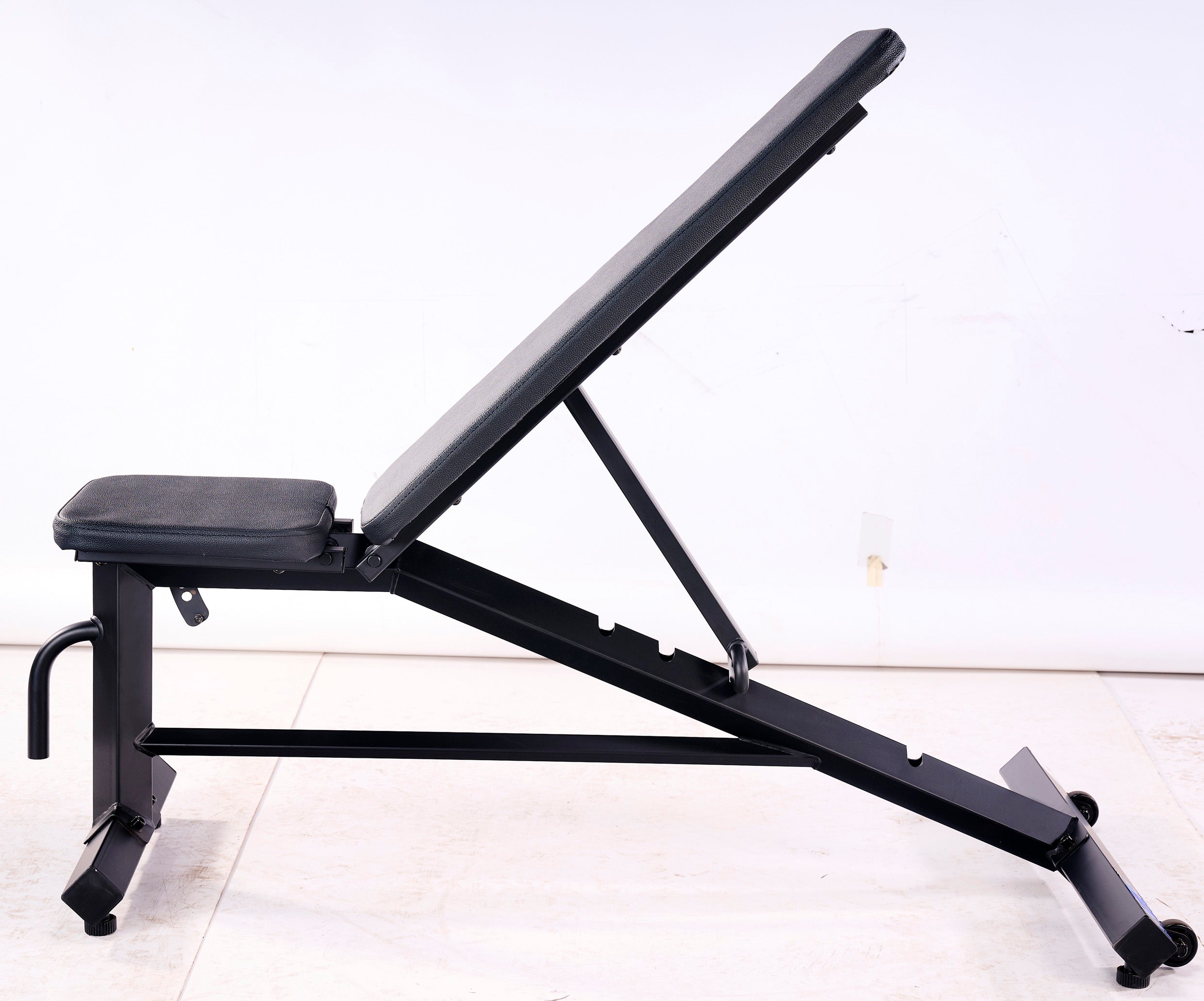 NRG Adjustable Bench, Rack and Dumbbell Set