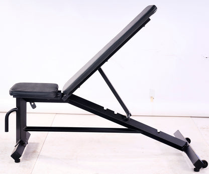 NRG Adjustable Bench, Rack and Dumbbell Set