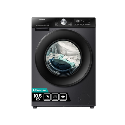 Hisense WF3S1043BT 10.5kg Grey Front loader Washing Machine