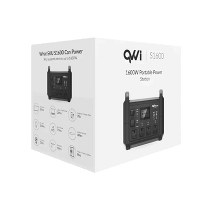 QVWI Portable Power 1600W
