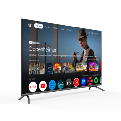 QVWi 50" 4K Smart Google TV