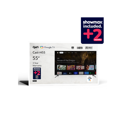 QVWI Cast H55" TV