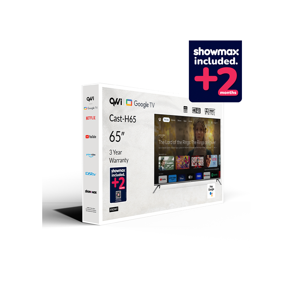QVWI Cast H65" TV