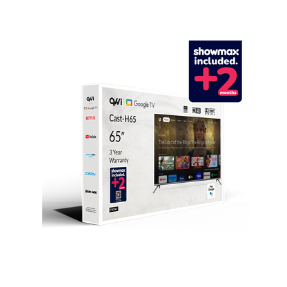 QVWI Cast H65" TV