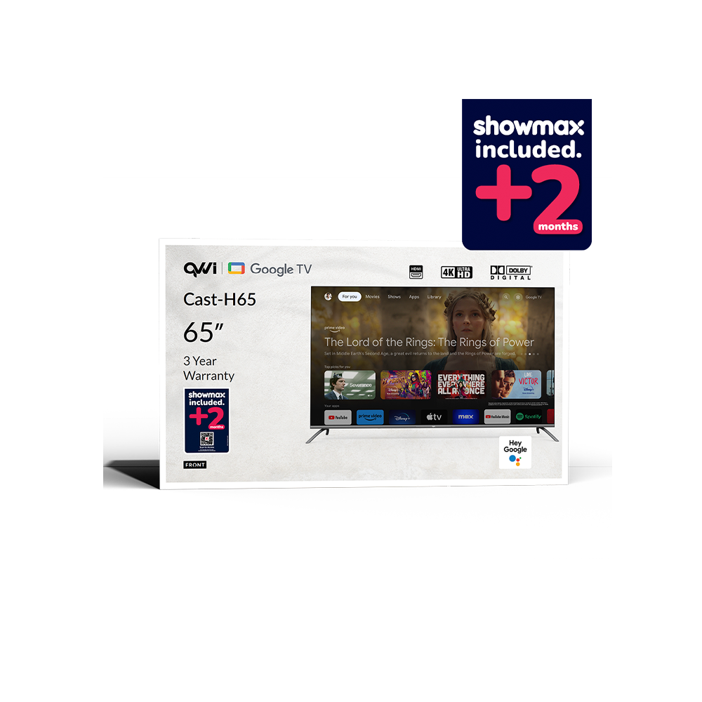 QVWI Cast H65" TV
