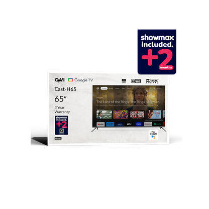 QVWI Cast H65" TV